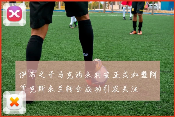 伊布之子马克西米利安正式加盟阿贾克斯米兰转会成功引发关注
